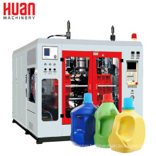 Plastic pe 1000/1200/1500/2000ml liquid laundry detergent bottle extrusion blow molding machine for making hand soap bottle